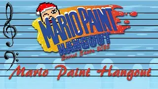 Merry Christmas Mario Paint Hangout!