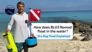 Does BLU3 Nomad float or need a flotation ring like Brownie's Third Lung tankless dive systems?