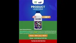 GSP Launching a New Product 