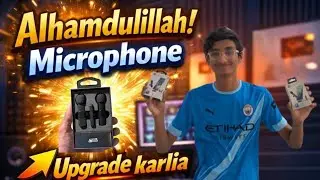 Alhamdulillah Microphone Upgrade karlia K9 microphone lay Lia #microphone single sai dual par aagya