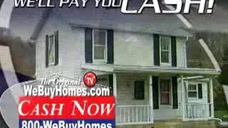 we buy homes.com / 1800 webuyhomes TV ad