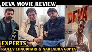Deva Movie Review | By Experts Rajeev Chaudhari & Narendra Gupta | Shahid Kapoor