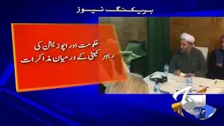 Hukumat Aur Opposition Ki Rehbar Committee Ke Darmyan Muzakraat