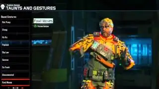 Call Of Duty  Black Ops 3   New Taunts and gestures! 'Dab  Whip  Nae Nae