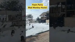 Foam Party Mad Monkey Hostel Bali