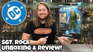 Sgt Rock DC Multiverse McFarlane Toys Unboxing & Review!