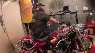 Dyno Run Icon Series 2023 Harley Davidson Electra Glide Highway King FLHFB