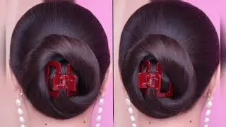 ✨Easy & Elegant Clutcher Hairstyle for Long Hair | Beautiful Juda Hairstyle Tutorial HairStyle Girl