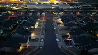 Airway Heights, Washington - Drone Footage 4K - Sunset