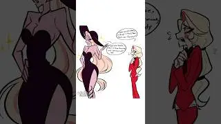 Lilith's Aura Farming!😼🔥✨Hazbin Hotel Comic Dub