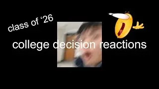 My college decision reactions! (2026)
