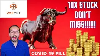 VAXART: GAME CHANGER 🎯 COVID-19 PILL  | Is VAXART a BUY ? | VXRT | 10x Stock 🔥 | Late Night Stocks