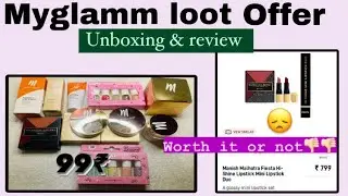 Myglamm Loot offer💥 99₹| Manish Malhotra duo lipstick buy or not👎🏻 #myglamm #myglammlootoffer