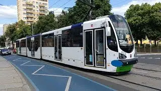 [18.07.17] Przejazd Moderusem Beta MF15AC #602 (Tramwaje Szczecińskie) na linii 3/2