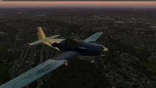 Avia71 Series Ep. 3 -- Fournier RF-6B -- Damyns Hall - London-Elstree (EGML - EGTR) -- X-Plane 11.32