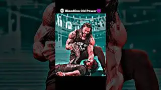 Bloodline Old Aura Power 💀🤯 | Roman Reigns Attitude 🔥💯 #wwe #shorts #romanreigns