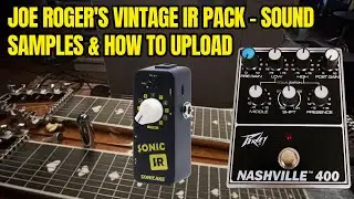 Peavey Nashville 400 Preamp with SonicCake (Joe Rogers IR's) for Running Direct / Pedal Steel Guitar
