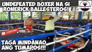 PANOORIN ANG NAGING LABAN NI RONERICK BALLESTEROS LABAN KAY ROGER OCUM! WBC ASIAN LIGHTWEIGHT TITLE!