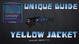 Borderlands 2 Unique Weapon Guide- Yellow Jacket