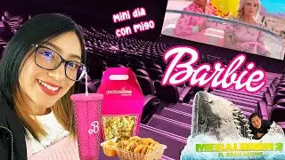POR FIN FU&Iacute; A VER LA PELICULA DE BARBIE!!💕NO ME LA PODIA PERDER | MINI DIA CON MIGO