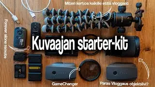 8 VALOKUVAUSTARVIKETTA ALOITTELIJALLE