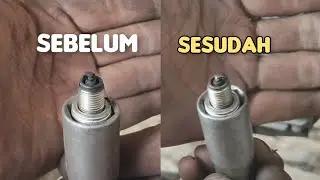 Busi hitam cepet mati & gonta ganti busi terus..? ini cara mengatasinya..