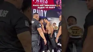 PARIS PERNANDES vs RUDY GOLDEN BOY #weight #conference #hss #bakuhantam #boxing
