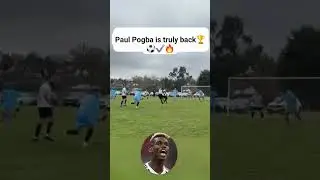 Paul Pogba is real back