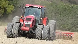 ✪ Zetor Forterra 140 HSX Dvojmontáž ✪ Příprava a setí pšenice 2018