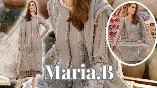 MARIYA. B lawn 🩶 | panni work with net dupatta