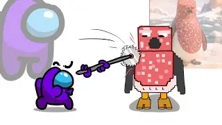 Mini Crewmate KILL Italian BRAINROT Characters - PART 19 - animation