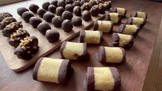 Danish Keto Confectionery - Treelogs, rumballs and #marzipan #keto #lchf #ketodessert