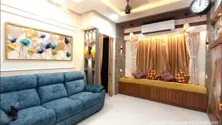 1 BHK FLAT INTERIOR DESIGN - 390 SQFT, KURLA || MUMBAI || INTERIOR IDEAS || INTERIOR DESIGNING