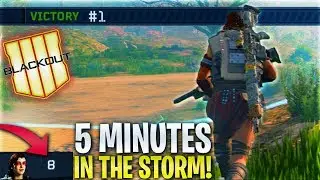 We Spent FIVE Minutes in the STORM... AND WON🤯 (Impossible Blackout Challenge)