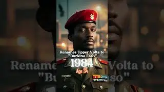 Thomas Sankara: Africa&rsquo;s Revolutionary Leader in 35 Seconds #shorts #thomassankara