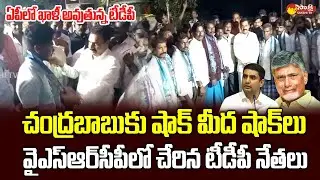 TDP Leaders Join YSRCP in Presence of Minister Kakani Govardhan Reddy | Chandrababu @SakshiTVLIVE