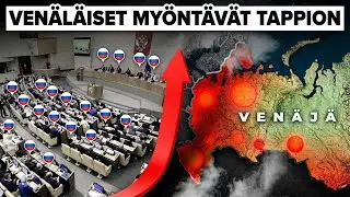 Ven&auml;j&auml;n parlamentti my&ouml;nsi: Sota on h&auml;vitty &ndash; uskomaton k&auml;&auml;nne!