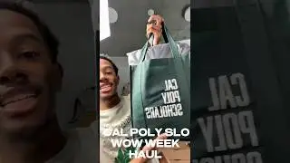 Cal Poly Wow Week Haul #college #californiapolytechnicstateuniversity #calpoly #clothinghaul
