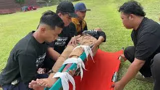 SIMULASI BENCANA KELAS LINTAS JALUR ANGKATAN 2024 PRODI ILMU KEPERAWATAN (S1) FITKES UNJANI
