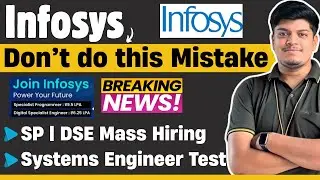Важное обновление Infosys MASS Hiring | Не совершайте эту ошибку | 3 способа найма | Период охлаж...