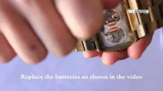 How To Change the Batteries of a WeWOOD Jupiter Watch