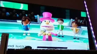 Wii Party - Time Bomb Nega Myaih, Myaih, and Villager Nicky
