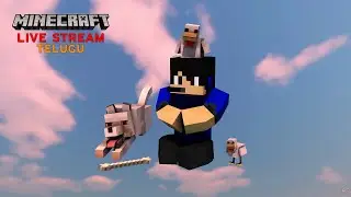 MINECRAFT PUBLIC SMP  TELUGU LIVE STREAM DAY - 99 ROWDY IS HERE