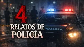 4 Historias De TERROR De POLICIAS | Relatos Reales