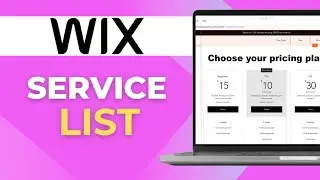 How To Add A Service List To Your Wix Website  Wix Service Page Tutorial 2025