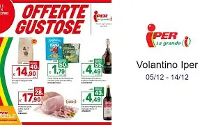 Volantino Iper  05/12 - 14/12