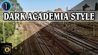 Dark academia style preset in Capture One - universal rules
