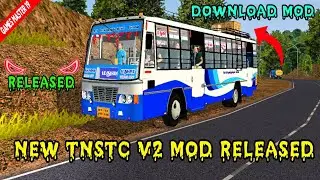NEW TNSTC V2 MOD RELEASED | Download MOD | Full Review | #Bussimulatorindonesia