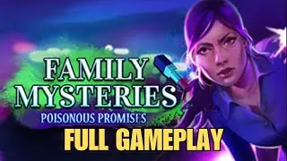 Family Mysteries 1 Poisonous Promises Full GAMEPLAY WALKTHROUGH