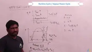 1.44 Gate Rankine Cycle questions(2007 M 2)